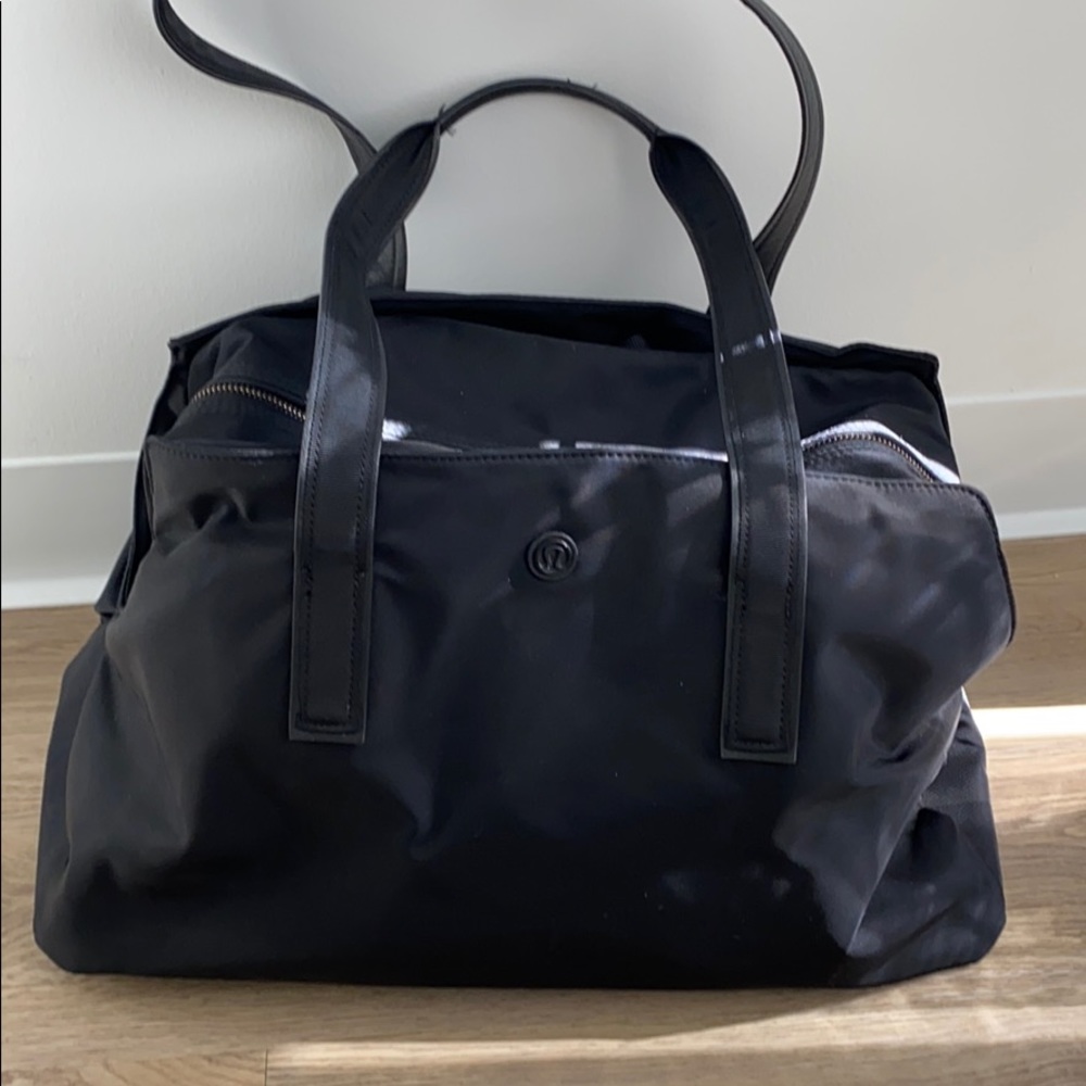 Lululemon Black Gym Bag